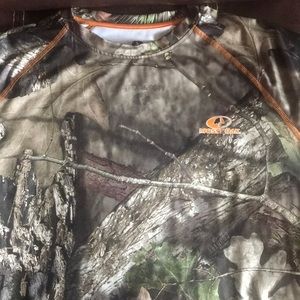 Mossy oak camo drifit shirt